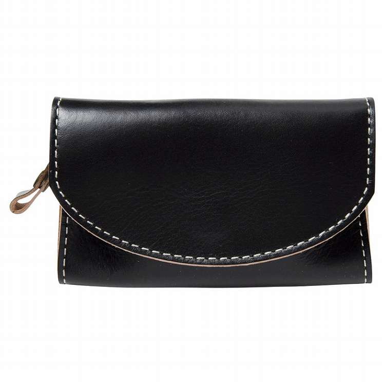 Coin Purses - made in underground osaka.japan ヌメ革小銭入 OJ-0404 ブラック(代引不可)【ポイント10倍】【送料無料】