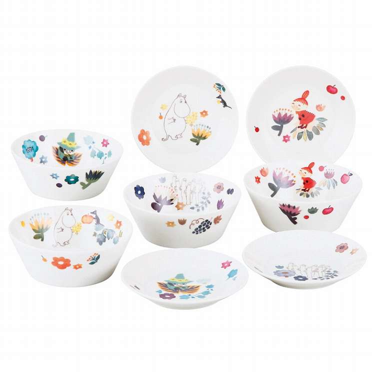 ムーミン ハーバリウム プレート&ボウルセット MM2100C-191(代引不可)【ポイント10倍】【送料無料】