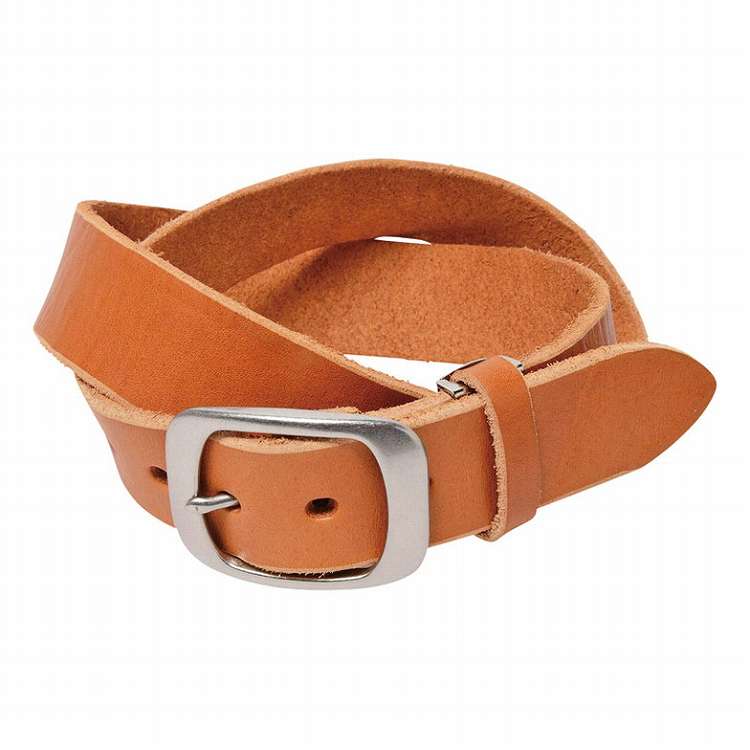 made in underground osaka.japan 栃木レザー オイルヌメ革ベルト OJ-8208 ブラウン(代引不可)【ポイント10倍】【送料無料】