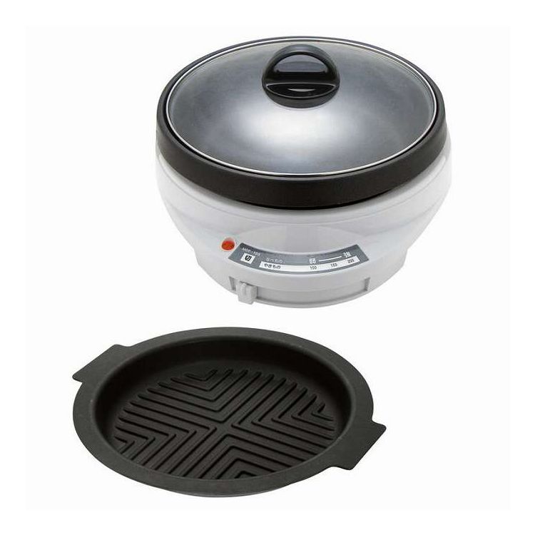 楽天リコメン堂アレグレ 着脱式グリルパン23cm焼肉プレート付 AL-215GP（代引不可）【ポイント10倍】【送料無料】