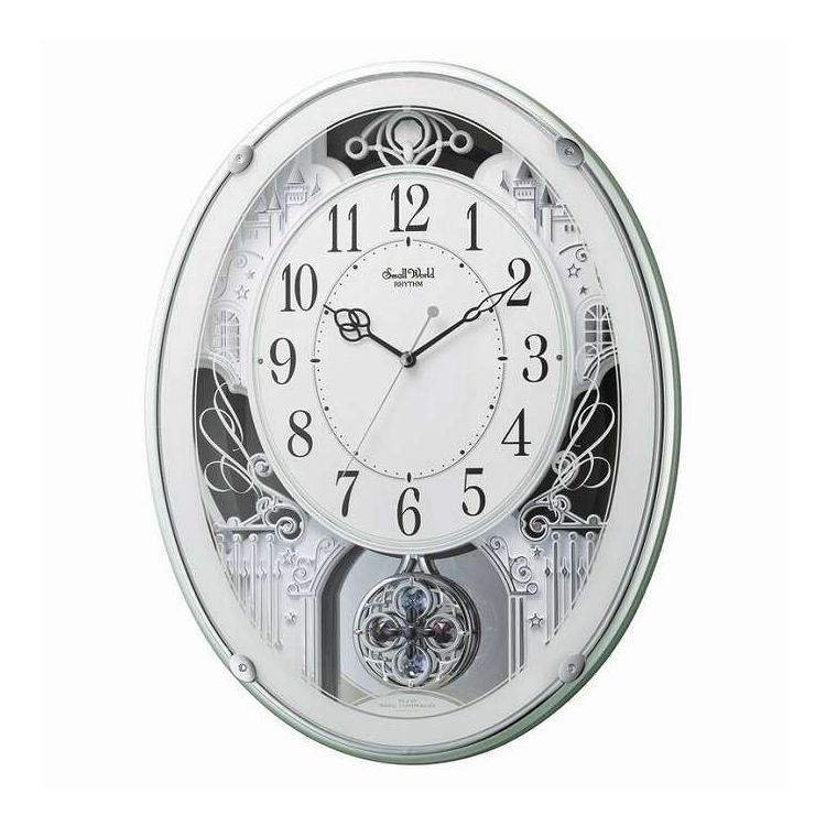 【商品詳細】毎正時に高音質のメロディ（全18曲）が流れるアミュージングタイプの電波時計です。電波掛時計（アミュージングタイプ）。単1乾電池2本使用（別売）。材質:プラスチック枠、風防:ガラス生産国:中国【代引きについて】こちらの商品は、代引...