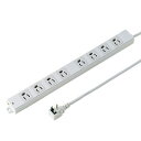 サンワサプライ 工事物件タップ(8個口・1m) TAP-K8L-1(代引不可)【送料無料】(2)