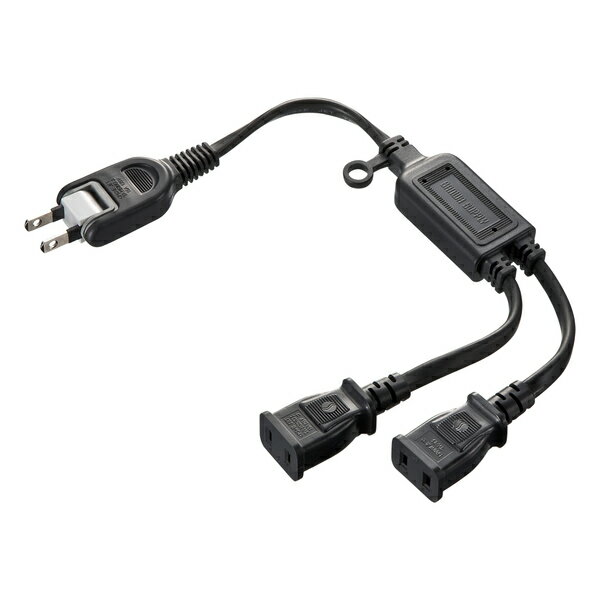 ~2 Holes - サンワサプライ ACアダプタ専用電源延長コード TAP-EX2BKN (代引不可)