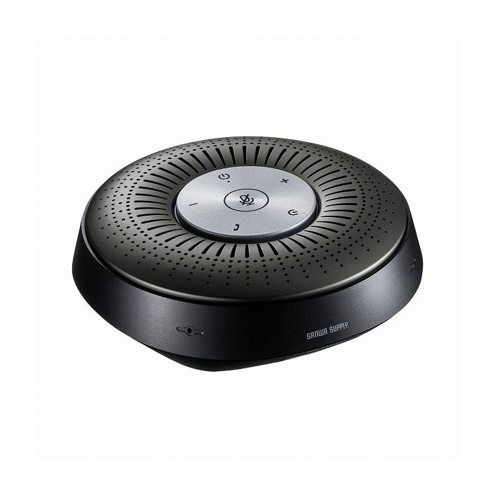 【商品説明】●Bluetooth、USB、オーディオジャック接続と3種類の接続ができるBluetooth会議スピーカーフォンです。●4つのKnowles社製マイク搭載で360°全方向の声を拾うことができ、高品質な音声通話が行えます。●Blu...