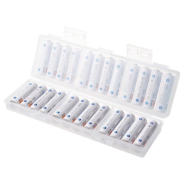 サンワサプライ 電池ケース(単3形専用大容量タイプ・クリア) DG-BT7C(代引不可)