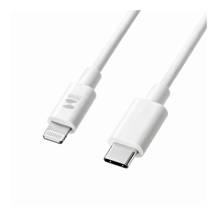 ライトニング - TypeCケーブル 1m KB-IPLC10W(代引不可)【送料無料】
