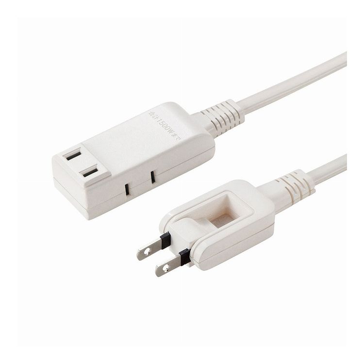 マイクロタップ 3個口 0.2m ホワイト TAP-M702W(代引不可)