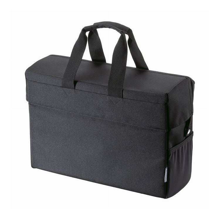 商品詳細場所を取らないスライドオープン式のフタでスムーズな出し入れが可能です。2サイズの仕切り板で書類だけでなく小物を分けて収納できます。ワイヤーが通せるセキュリティホール付きです。芯材入りでしっかり自立するので保管にも便利です。外側にはペ...