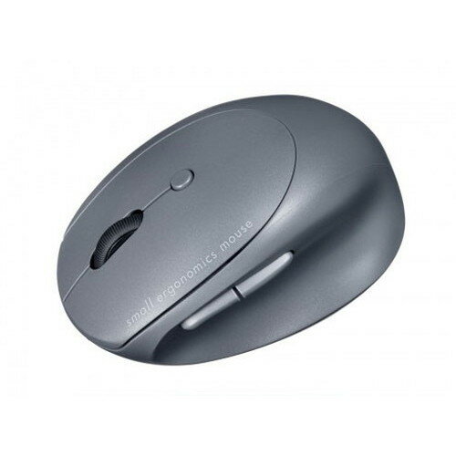 サンワサプライ 静音Bluetooth小型エルゴノミクスマウス(充電式・5ボタン) MA-EBBS522BK(代引不可)【送..