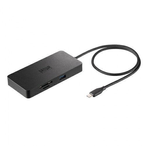 【商品説明】●Type-Cケーブル1本でHDMIディスプレイ、USB機器、有線LANの拡張接続ができるUSB Type-Cドッキングステーションです。●Type-Cディスプレイが接続できる映像出力対応のType-Cポートを装備しています。●タッチパネルタイプのType-Cディスプレイにも対応しています。●電源供給できるType-Cディスプレイであればドッキング経由でもパソコンに電力を供給することができます。●HDMIポートは8K（30Hz）対応です。●USB PD対応ポート（100W対応）で最大85W充電パソコンを充電することができます。●USB 5Gbps（3.2 Gen1）USB A×2ポート付で周辺機器が接続できます。●Gigabit Ethernetに対応しているので、Gigabitネットワーク環境にも対応し、Type-Cケーブル1本で有線LAN接続できます。●取り回ししやすい約50cmのロングケーブル付きです。●Type-Cイヤホンやヘッドセットも接続できるType-Cポート付きです。≪制限事項≫※本製品はパソコン本体のType-Cポートに直接接続してください。USBハブ、増設のUSBポートではご利用いただけません。※本製品はUSB PD（Power Delivery）対応ですが、全てのUSB Type-C搭載機器（PD対応）には対応しておりません。※本製品の取り外し、接続に関して、基本的にプラグアンドプレイには対応していますが、まれにUSB認識のタイミングエラーにより正常に表示しない、動作しない場合があります。再度抜き差しをお試しください。これは本製品の不具合、故障ではありません。※対応機種、対応接続機器・環境の場合であっても正常に動作しないことがあります。※USB2.0/11規格の製品を接続する場合、最大転送速度は遅い方の規格になりますので、ご注意ください。※本製品はUSB Type-Cドッキングステーションですが、全てのUSB Type-C機器に接続、動作を保証できるものではありません。※本製品はUSB 5Gbps（USB3.2 Gen1）規格に対応しておりますが、USB 5Gbps（USB3.2 Gen1）の規格値（5Gbps）の転送速度は規格値です。【代引きについて】こちらの商品は、代引きでの出荷は受け付けておりません。【送料について】北海道、沖縄、離島は送料を頂きます。