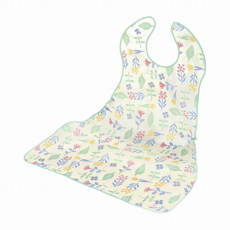 ハビナース すべらない食事用エプロン 1018250 ハナバタケ【ポイント10倍】【送料無料】