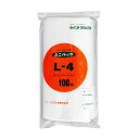 ユニパック L-4 480X340MM 100マイ【ポイント10倍】【送料無料】
