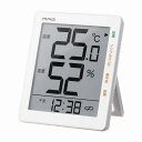 MAGデジタル温度湿度計 TH-105-WH ホワイト【ポイント10倍】【送料無料】