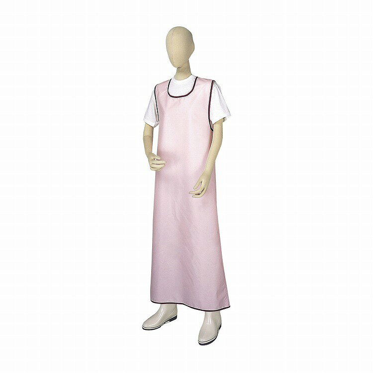 【商品説明】着丈の長いロングタイプ。面ファスナータイプですので、巻きヒモがなくてもしっかりフィットします。耐熱・防水加工。カラー：ブルー幅×着丈：117×128cm材質：表地=ポリウレタン100％(ラミネート加工)、裏地=ポリエステル100％原産国または製造国日本使用期限無【送料について】北海道、沖縄、離島は送料を頂きます。