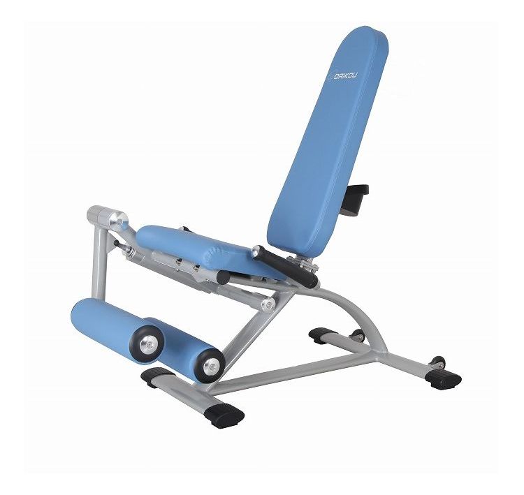 ダイコー 油圧GYMマシン レッグカール/エクステンション DK-677 一年保証付き 12段階負荷 準業務用 トレーニングマシン GMYシリーズ 自宅 サーキットトレーニング 美脚 ヒップアップ 改善 大腿四頭筋 (代引不可)【組立設置】【送料無料】