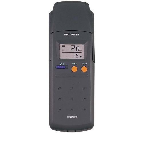 品番：FG-561サイズ：(約)H16.0xW5.6xD3.6cm素材：（外枠材質）ABS樹脂（塗装仕上げ）重量：約210g（電池含む）測定範囲：-20?＋50℃使用範囲：0?＋50℃（風速計）精度：±0.5℃（0?＋40℃）±1℃（左記以外）仕様：専用ソフトケース付属原産国：日本スカイスポーツ、陸上競技、ゴルフなどのアウトドアで幅広く活躍するデジタル電子風速計ウインド・メッセ。瞬間風速最大・最小風速を高精度に計測でき、しかも温度計つきで、計測した風速・温度のデータはすべてメモリーも可能。操作性・携帯性重視の使いやすい「人間工学設計」も好評です。 【送料について】北海道、沖縄、離島は送料を頂きます。