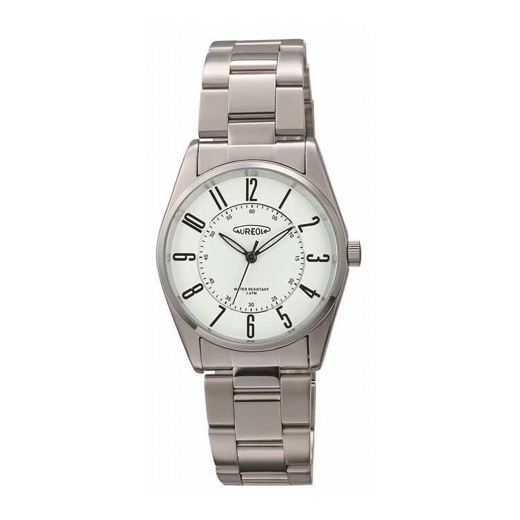 オレオール AUREOLE SW-594M-F ホワイト 腕時計 時計 ウォッチ おしゃれ かわいい【ポイント10倍】【送料無料】(2)