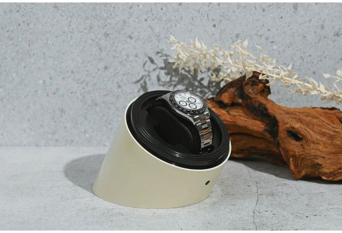 エスプリマ ワインディングマシーン 腕時計1本巻き シフォンアイボリー ES10302BE【ポイント10倍】【送料無料】