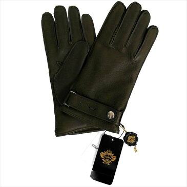 OROBIANCO オロビアンコ メンズ手袋 ORM-1404 Leather glove 羊革 ウール KHAKI サイズ:8.5(24cm) ギフト プレゼント クリスマス【ポイント10倍】【送料無料】【smtb-f】