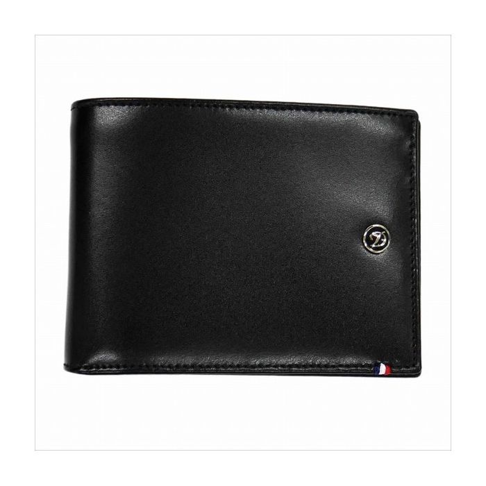 Dupont デュポン D LINE SLG 二つ折り財布 小銭入れ無 PORTE-BILLETS 6 CC PI E BL おしゃれ プレゼント 贈り物 祝い品【送料無料】