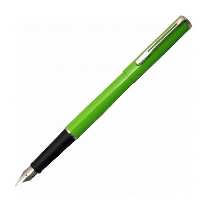 ●カラー グリーン●付属品 SHEAFFER(シェーファー)オリジナルBOX 保証書●ペン先:ステンレス、M(中字)●サイズ 長さ:約131mm 軸径約10.5mmφ 重さ:約20g●素材:真鍮、口金・リング・クリップ:ブラス+ニッケルメッキ仕上げ(口金・リング)・カーボンスチール＋ニッケルメッキ仕上げ(クリップ)●機構:カートリッジ/コンバーター両用式(コンバーター付属)【送料について】北海道、沖縄、離島は送料を頂きます。