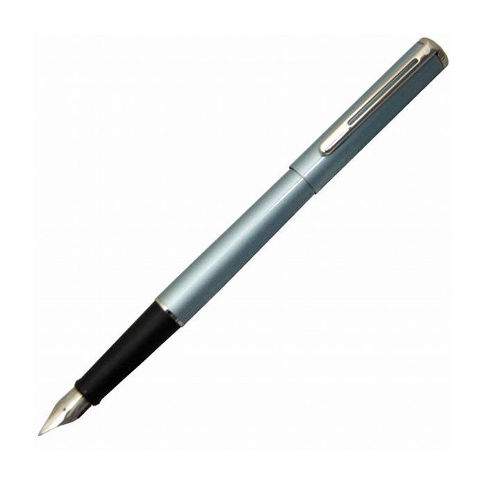 ●カラー ブルー●付属品 SHEAFFER(シェーファー)オリジナルBOX 保証書●ペン先:ステンレス、F(細字)●サイズ 長さ:約131mm 軸径約10.5mmφ 重さ:約20g●素材:真鍮、口金・リング・クリップ:ブラス＋ニッケルメッキ仕上げ(口金・リング)・カーボンスチール＋ニッケルメッキ仕上げ(クリップ)●機構:カートリッジ/コンバーター両用式(コンバーター付属)【送料について】北海道、沖縄、離島は送料を頂きます。