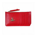 ヴィヴィアンウエストウッド VIVIENNE WESTWOOD ヴィヴィアンウエストウッド NO.10 SAFFIANO 小銭入れ財布 51060015 RED 18SS おしゃれ プレゼント 贈り物 祝い品【送料無料】