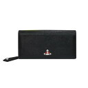 ヴィヴィアンウエストウッド 財布 Vivienne Westwood DIAMANTE 51060051-42136 二つ折り長財布 N403 BLACK/RE...