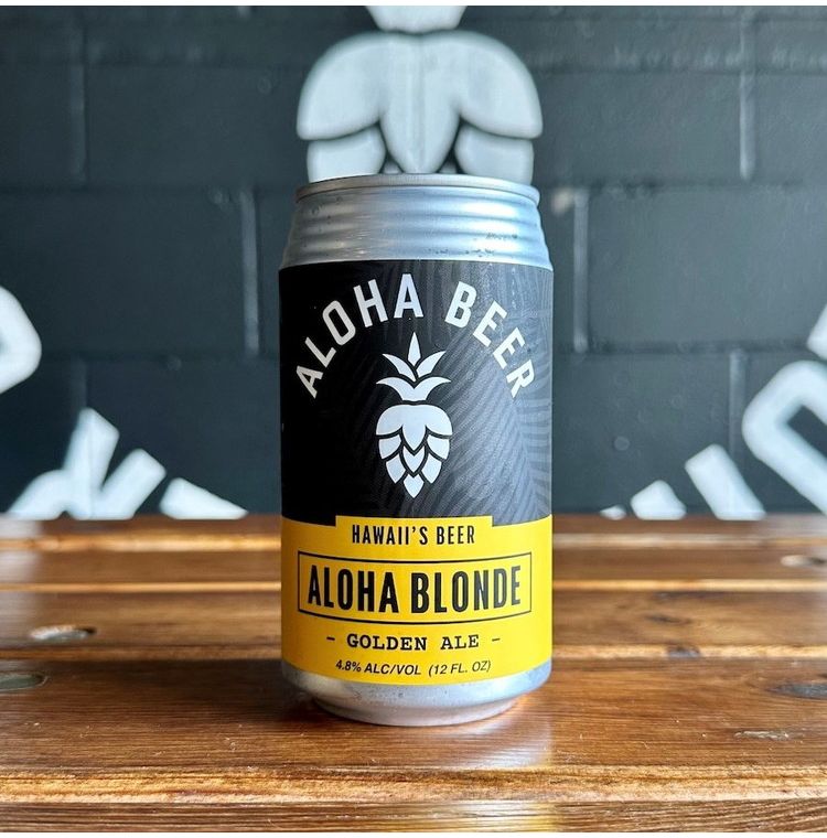 アロハビール アロハブロンド 355ml 缶 ケース販売 24本 1ケース まとめ売り まとめ買い アメリカ ハワイ ビール ゴールデンエール ALOHA Beer【ポイント10倍】【送料無料】