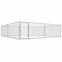 vidaXL 屋外用犬小屋 亜鉛メッキ鋼製 4x4x1mAnimals & Pet Supplies ペット用品 犬用品 犬小屋・ドッグラン(代引不可)