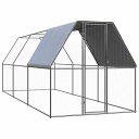 vidaXL 鶏小屋 2x6x2m 亜鉛メッキ鋼製動物&ペット用品 ペット用品 小動物用品 小動物 飼育・ケージ(代引不可)【送料無料】(4)