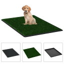 vidaXL ペット用トイレ トレイ 人工芝付き グリーン 76×51×3cm 動物 ペット用品 ペット用品 ペットトレーニング用品 ペットトレーニングパッド(代引不可)【送料無料】(4)