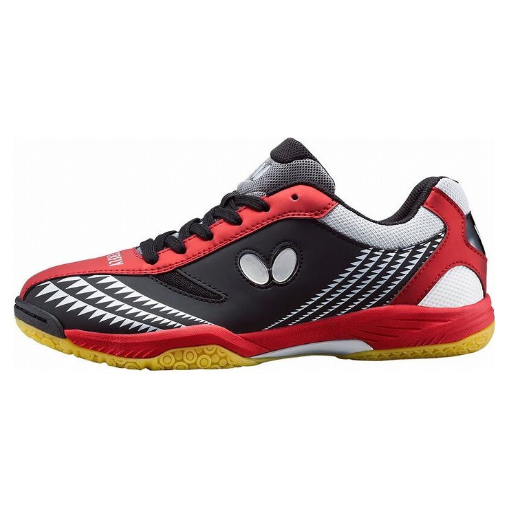 バタフライ(Butterfly) 卓球シューズ BUTTERFLY LEZOLINE GIGU レゾライン ギグ 93660 【カラー】ブラック×レッドサイズ:...