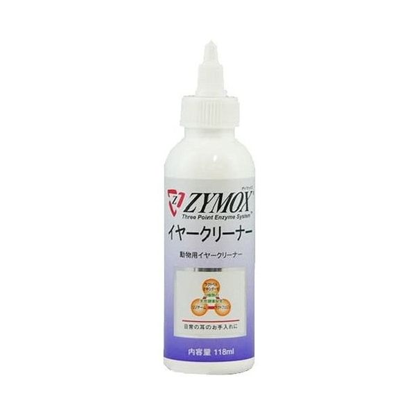 PKBジャパン ZYMOX ザイマックス イヤークリーナー 犬猫用 118mL【送料無料】