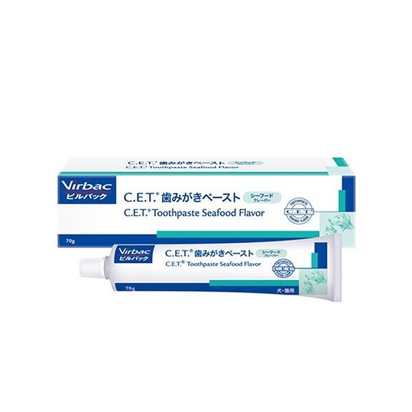 ビルバックジャパン C.E.T.歯磨キペースト 犬猫用 シーフードフレーバー 70g