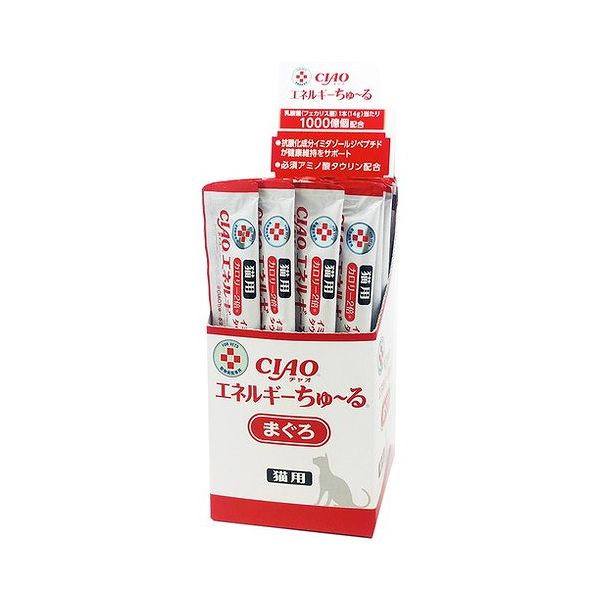 いなば CIAO ちゃお エネルギーちゅ〜る マグロ 猫用 14g×50本 ちゅーる チュール ちゃおちゅーる 動物病院専用 いなば食品 いなばペットフード【送料無料】のサムネイル
