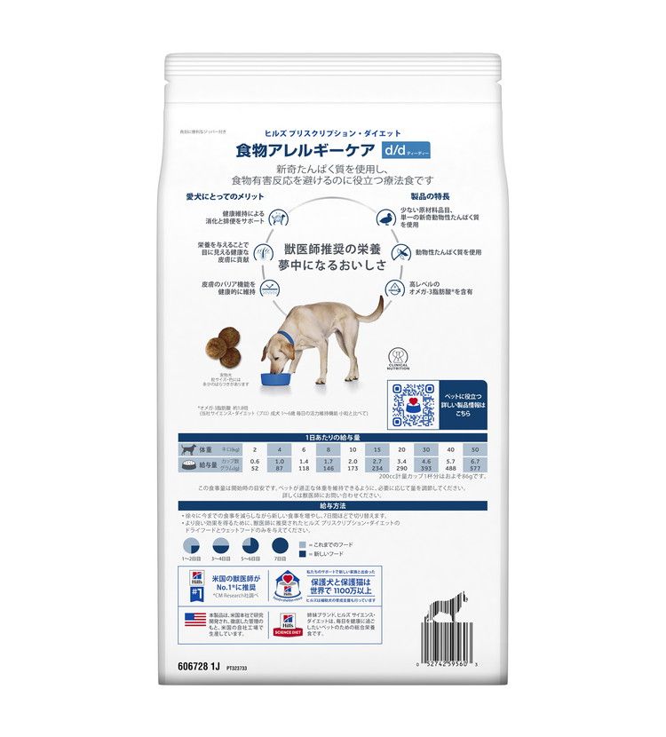 ヒルズ 療法食 犬 犬用d/d ダック&ポテト 3kg プリスクリプション PRESCRIPTION DI...