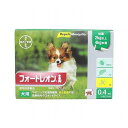 【動物用医薬品】 エランコジャパン フォートレオン 犬用 2kg以上4kg未満 0.4ml×3【送料無料】