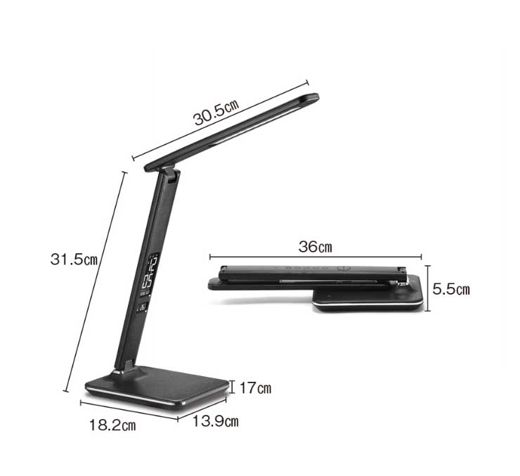 オリンピア MotoM モトム LEDビジネスデスクランプ 茶 LEDスタンド デスクライト GS1701C LED 卓上 照明【送料無料】 [2]