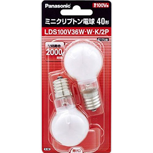 パナソニック ミニクリプトン電球 LDS100V36WWK2Pのサムネイル