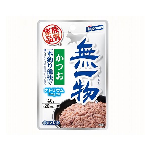 はごろもフーズ 無一物 かつお一本釣り漁法 40g