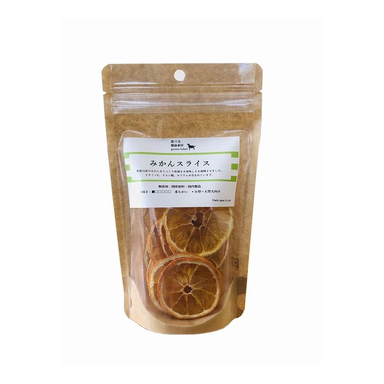 Nanki Japan 食べる健康素材 ドライフルーツ和歌山みかんスライス 20g
