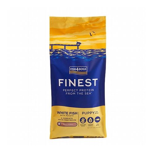 乐天商城 - フィッシュフォードッグ ファイネスト サーモン パピー 小粒 6kg FISH4DOGS ドッグフード フード 食品 ペットフード【送料無料】
