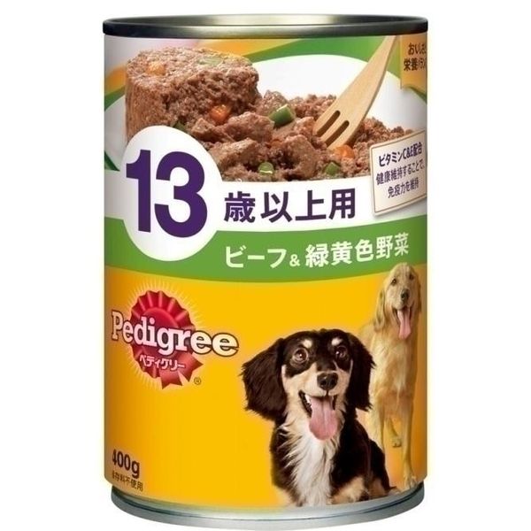 Pedigree - マースジャパンリミテッド P131ペディグリー13歳ビーフ野菜400g