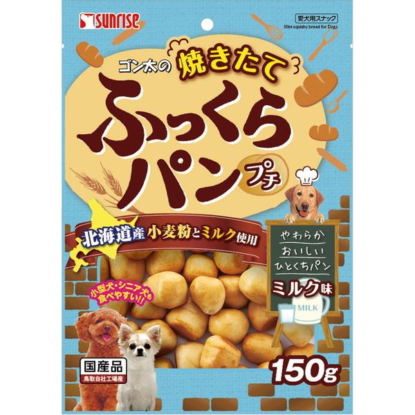 マルカン・サンライズ事業部 Gふっくらパン プチ ミルク味 150gのサムネイル