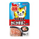 【商品説明】家族の一員である愛猫のためにかつお肉にかにかまぼこをトッピングし、ゼリーで包みました。かにかまぼこが美味しさを引き立てる、猫ちゃんも大満足なキャットフードです。・メーカー名はごろもフーズ 株式会社・原材料(成分)かつお、かにかまぼこ、ほたてエキス、米、増粘多糖類、塩化カリウム・賞味期限別途パッケージに記載・原産国または製造地日本・保存方法別途パッケージに記載【送料について】北海道、沖縄、離島は送料を頂きます。