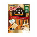 【商品説明】商品説明国産鶏ササミの旨みをギュギュッと詰め込んだ、ぷりぷりジューシーなソーセージです。・鶏肉の中で最も低脂肪のササミを使用。・手を汚さず、するんっ！と取り出しやすいフィルム個包装。・手でちぎって少しずつ与えやすい。・着色料、発色剤 無添加・原材料(成分)鶏肉(胸肉、ササミ、チキンエキス)、コーンスターチ、調味料、増粘多糖類、ビタミンE・賞味／使用期限(未開封)※仕入れ元の規定により半年以上期限の残った商品のみ出荷致します24ヶ月・原産国または製造地日本・保存方法別途パッケージに記載・メーカー名ドギーマンハヤシ 株式会社【送料について】北海道、沖縄、離島は送料を頂きます。