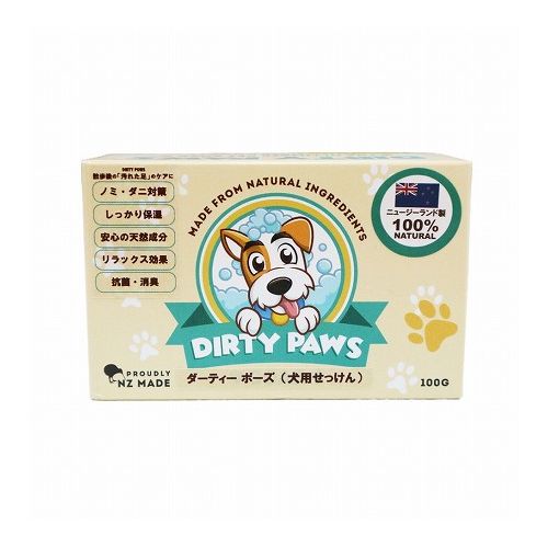 乐天商城 - ゴッドプロダクト 犬用せっけん ダーティーポーズ 100g