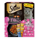 マースジャパンリミテッド シーバ デュオ 12ヶ月までの子ねこ用 香りのまぐろ味セレクション 200g