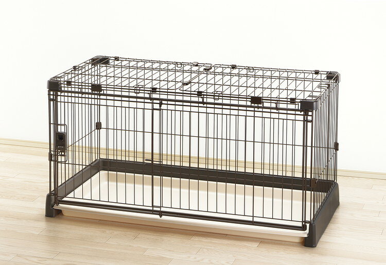 リコメン堂ペット館のリッチェル サークル ケージ 屋根面 パーツ オプション 犬小屋 ペットサークル ペットケージ ゲージ 犬サークル 犬ケージ もっとお掃除簡単 120-60 Richell【送料無料】｜アングル2